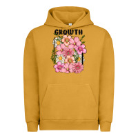 Pigment Peanut Butter growth flower Urban Hoodie - MaliasSmallBusiness