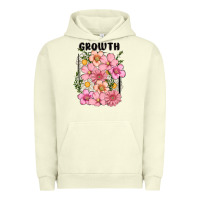 Pigment Pistachio growth flower Urban Hoodie - MaliasSmallBusiness