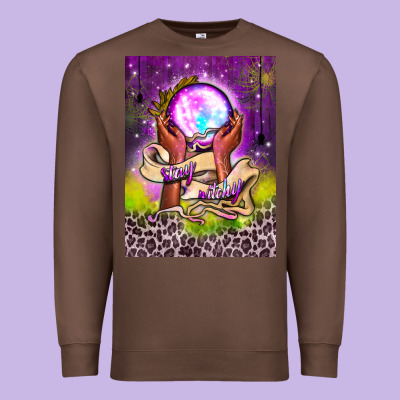 Stay Witchy Air Freshener Premium Sweatshirt Designed By Bundleandbundleshop