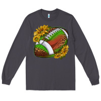 Smoke footballwithsunflowers Long Sleeve Tee - texasbilliewilder