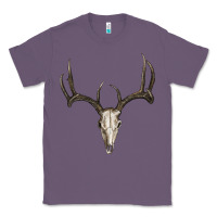 Lavender deer skull Classic Tee - RanaPortraitStore
