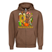 Chestnut fall rt respiratory therapist Zipper Hoodie - Zillion Design Studio