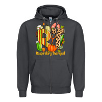 Smoke fall rt respiratory therapist Zipper Hoodie - Zillion Design Studio