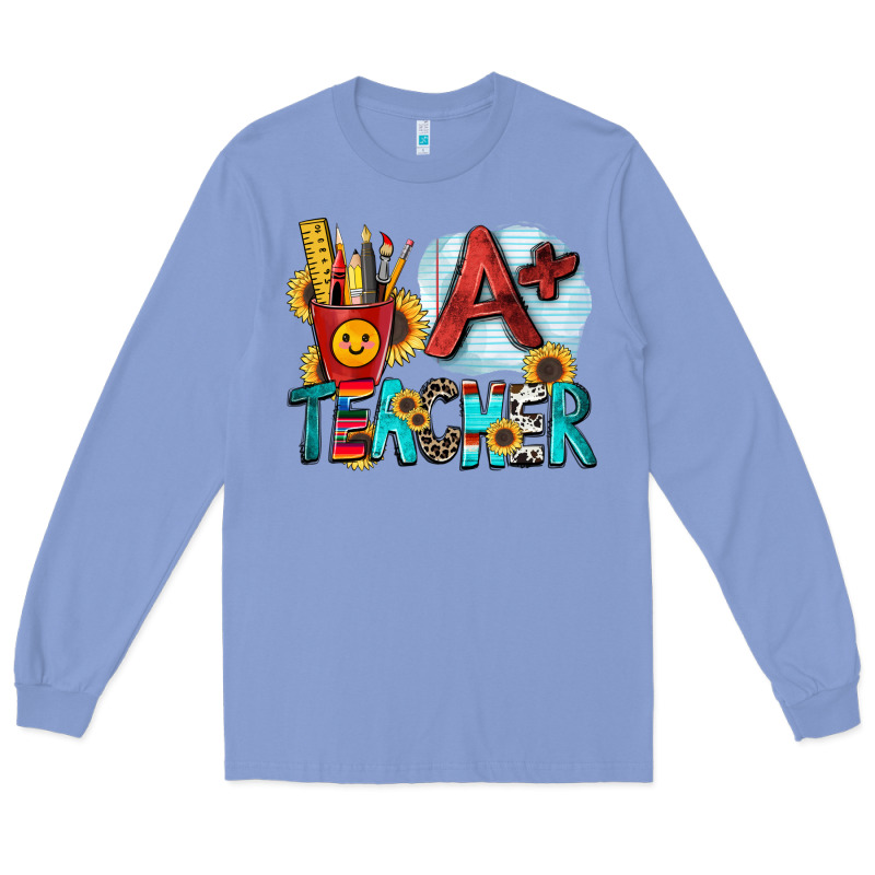 A  Teacher Long Sleeve Tee by Zillion Design Studio | Teevron