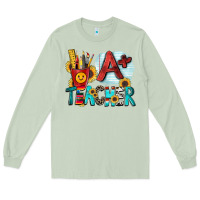Matcha a  teacher Long Sleeve Tee - Zillion Design Studio