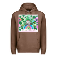 Chestnut st patrick's gnome Premium Hoodie - MaliasSmallBusiness