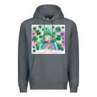 Rock st patrick's gnome Premium Hoodie - MaliasSmallBusiness