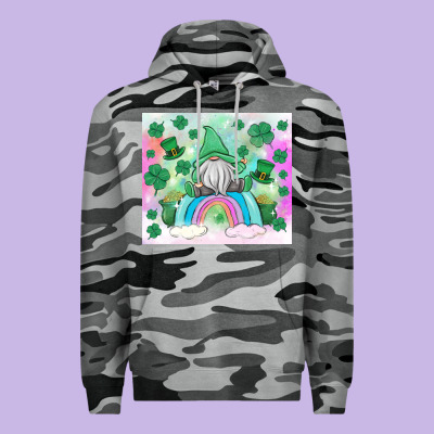 St Patrick's Gnome Premium Hoodie Designed By Maliassmallbusiness