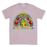 Lilac hello back to school rainbow Classic Tee - texasbilliewilder