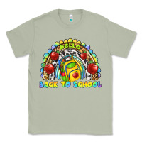 Matcha hello back to school rainbow Classic Tee - texasbilliewilder
