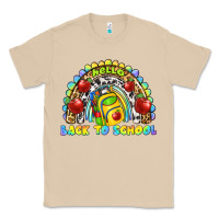 Mushroom hello back to school rainbow Classic Tee - texasbilliewilder