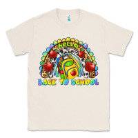 Natural hello back to school rainbow Classic Tee - texasbilliewilder