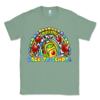 Sage hello back to school rainbow Classic Tee - texasbilliewilder