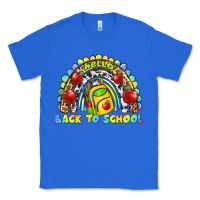 True Royal hello back to school rainbow Classic Tee - texasbilliewilder