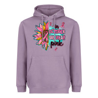 Lavender sunflower in october we wear pink Heavyweight Hoodie - AdoDesignShop