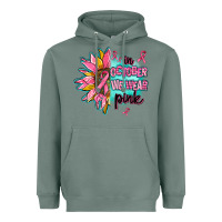 Sage sunflower in october we wear pink Heavyweight Hoodie - AdoDesignShop