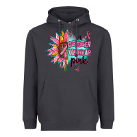 Smoke sunflower in october we wear pink Heavyweight Hoodie - AdoDesignShop
