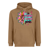 Toasted Coconut sunflower in october we wear pink Heavyweight Hoodie - AdoDesignShop