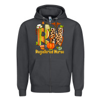 Smoke fall rn registered nurse Zipper Hoodie - Zillion Design Studio