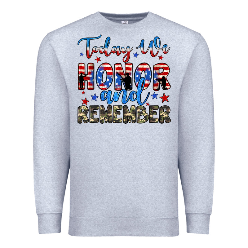 Today We Honor And Remember Premium Sweatshirt by JahusDesignShop | Teevron