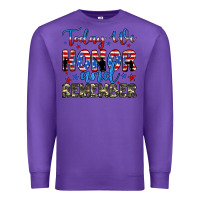 Purple today we honor and remember Premium Sweatshirt - JahusDesignShop