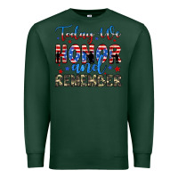 Sports Green today we honor and remember Premium Sweatshirt - JahusDesignShop