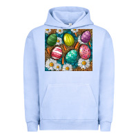 Pigment Grape Ice Easter eggs Urban Hoodie - NancyCooperArtShop