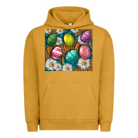 Pigment Peanut Butter Easter eggs Urban Hoodie - NancyCooperArtShop