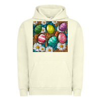 Pigment Pistachio Easter eggs Urban Hoodie - NancyCooperArtShop