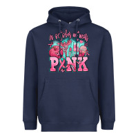 Navy in october we wear pink Heavyweight Hoodie - AdoDesignShop