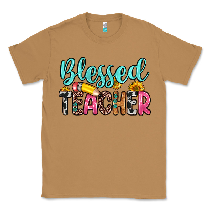 Blessed Teacher Classic Tee by Zillion Design Studio | Teevron