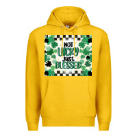 Lemon not lucky just blessed Premium Hoodie - MaliasSmallBusiness