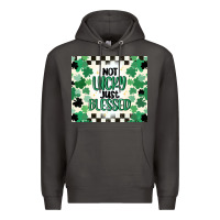 Smoke not lucky just blessed Premium Hoodie - MaliasSmallBusiness