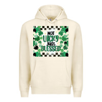 Tofu not lucky just blessed Premium Hoodie - MaliasSmallBusiness