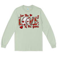 Matcha for the love of the game baseball Long Sleeve Tee - texasbilliewilder