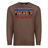 Chestnut remember our fallen who gave all Premium Sweatshirt - JahusDesignShop