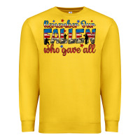 Lemon remember our fallen who gave all Premium Sweatshirt - JahusDesignShop