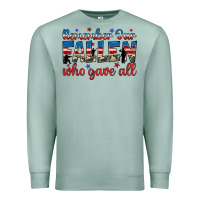 Seafoam remember our fallen who gave all Premium Sweatshirt - JahusDesignShop