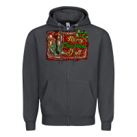Smoke merry christmas y'all boots Zipper Hoodie - RanaPortraitStore