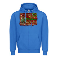 True Royal merry christmas y'all boots Zipper Hoodie - RanaPortraitStore