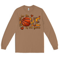 Toasted Coconut for the love of the game basketball Long Sleeve Tee - texasbilliewilder