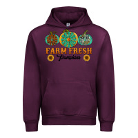 Mauve Wine Orange glitter pumpkin Urban Hoodie - NancyCooperArtShop