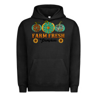 Pigment Black Orange glitter pumpkin Urban Hoodie - NancyCooperArtShop