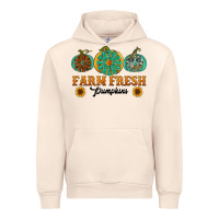 Sandshell Orange glitter pumpkin Urban Hoodie - NancyCooperArtShop