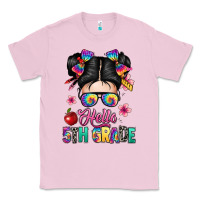 Bubblegum Pink hello fifth grade Classic Tee - texasbilliewilder