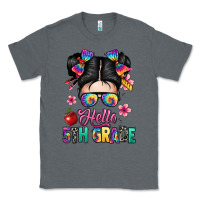 Charcoal Heather hello fifth grade Classic Tee - texasbilliewilder