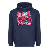 Navy cheer for the cure Heavyweight Hoodie - AdoDesignShop