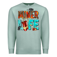 Seafoam miner life Premium Sweatshirt - AdoDesignShop
