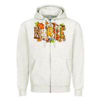 Oatmeal Heather fall nurse Zipper Hoodie - Zillion Design Studio