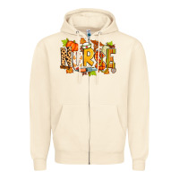 Sandshell fall nurse Zipper Hoodie - Zillion Design Studio